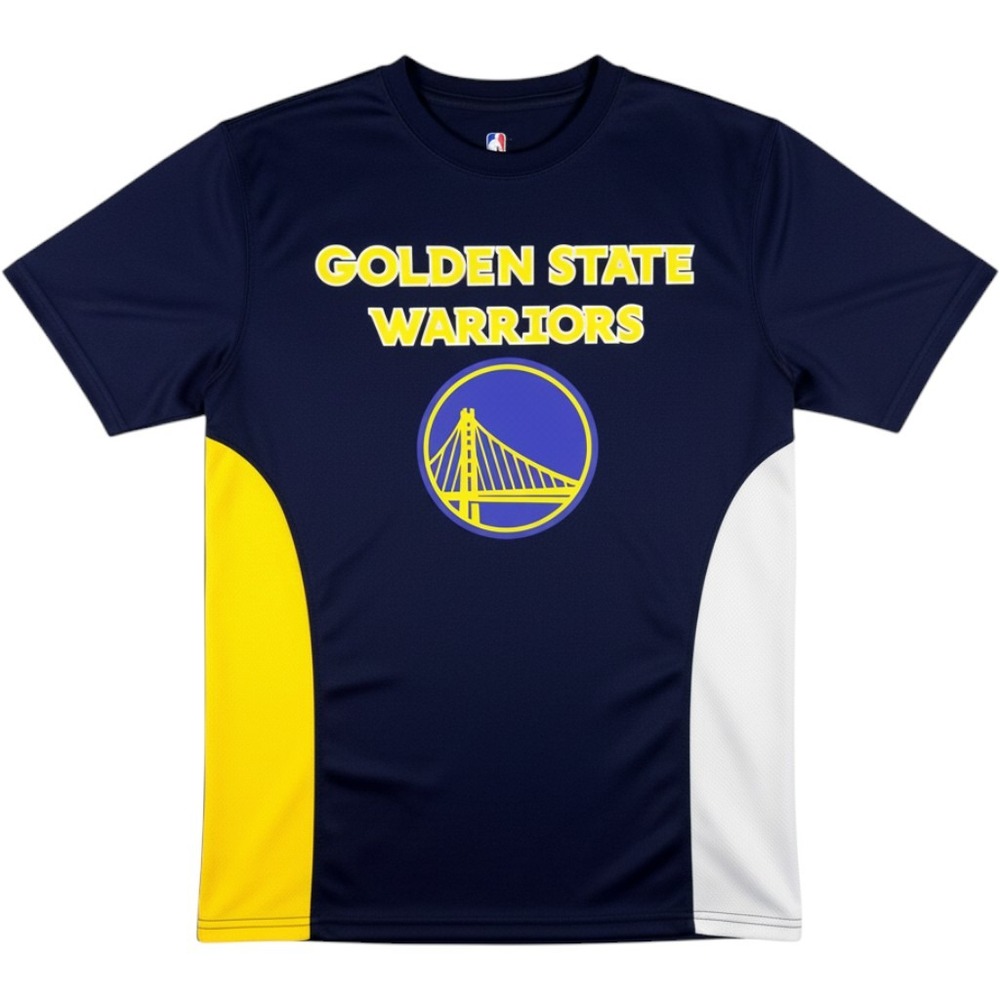 Steph Curry Jersey Shirt Mens M Golden State Warriors Graphic Navy Blue